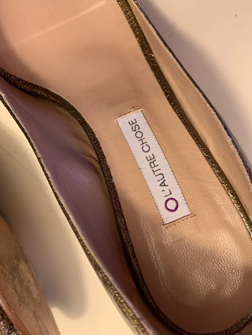 Sandaletten> Wedges Sandaletten Größe 37 goldfarben