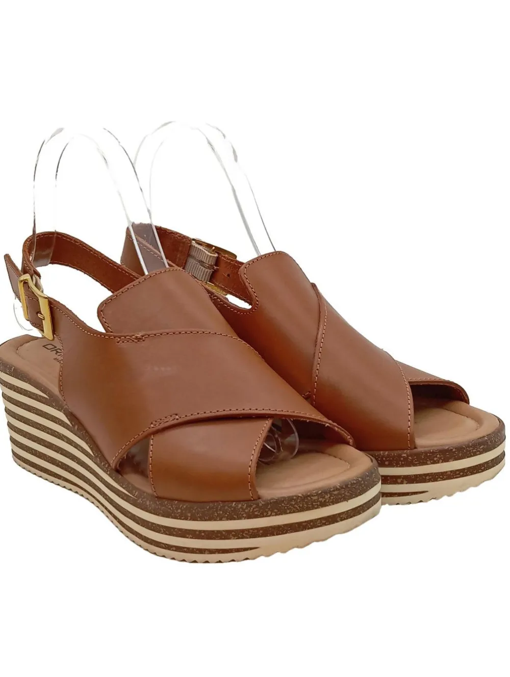 Sandaletten>Origini studio Wedges Sandaletten Größe 37 braun