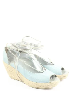 Sandaletten>Navyboot Wedges Sandaletten Größe 39 blau