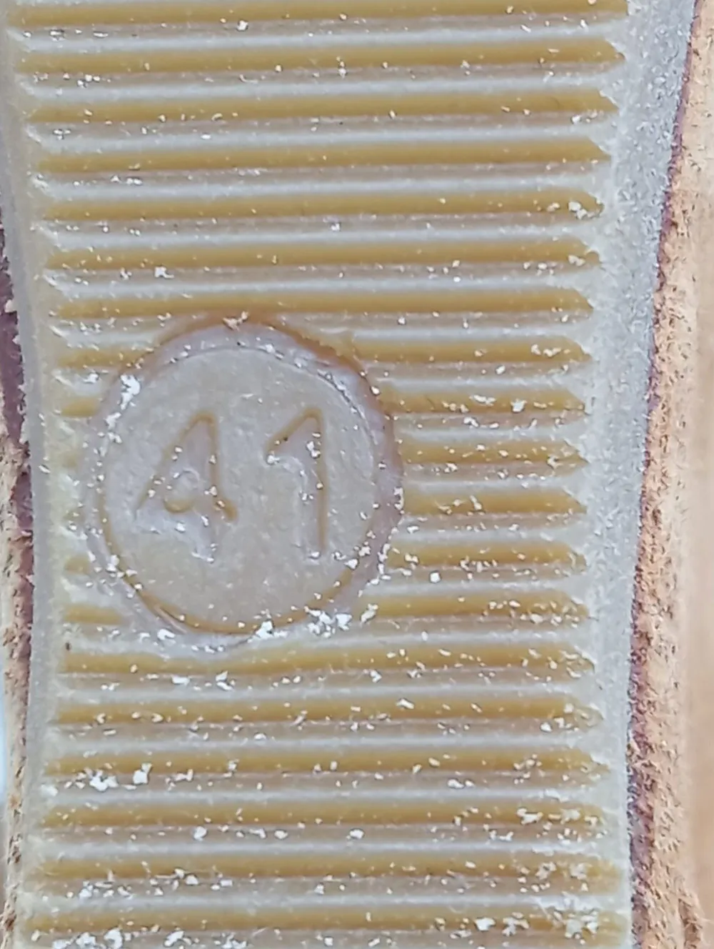 Sandaletten>nanu00e1 Wedges Sandaletten Größe 41 hellorangewollweiß