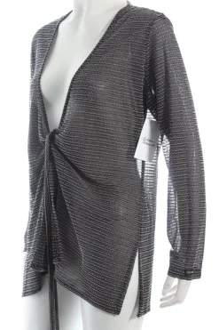 Westen>Nicowa Weste Größe 36 schwarzweiß