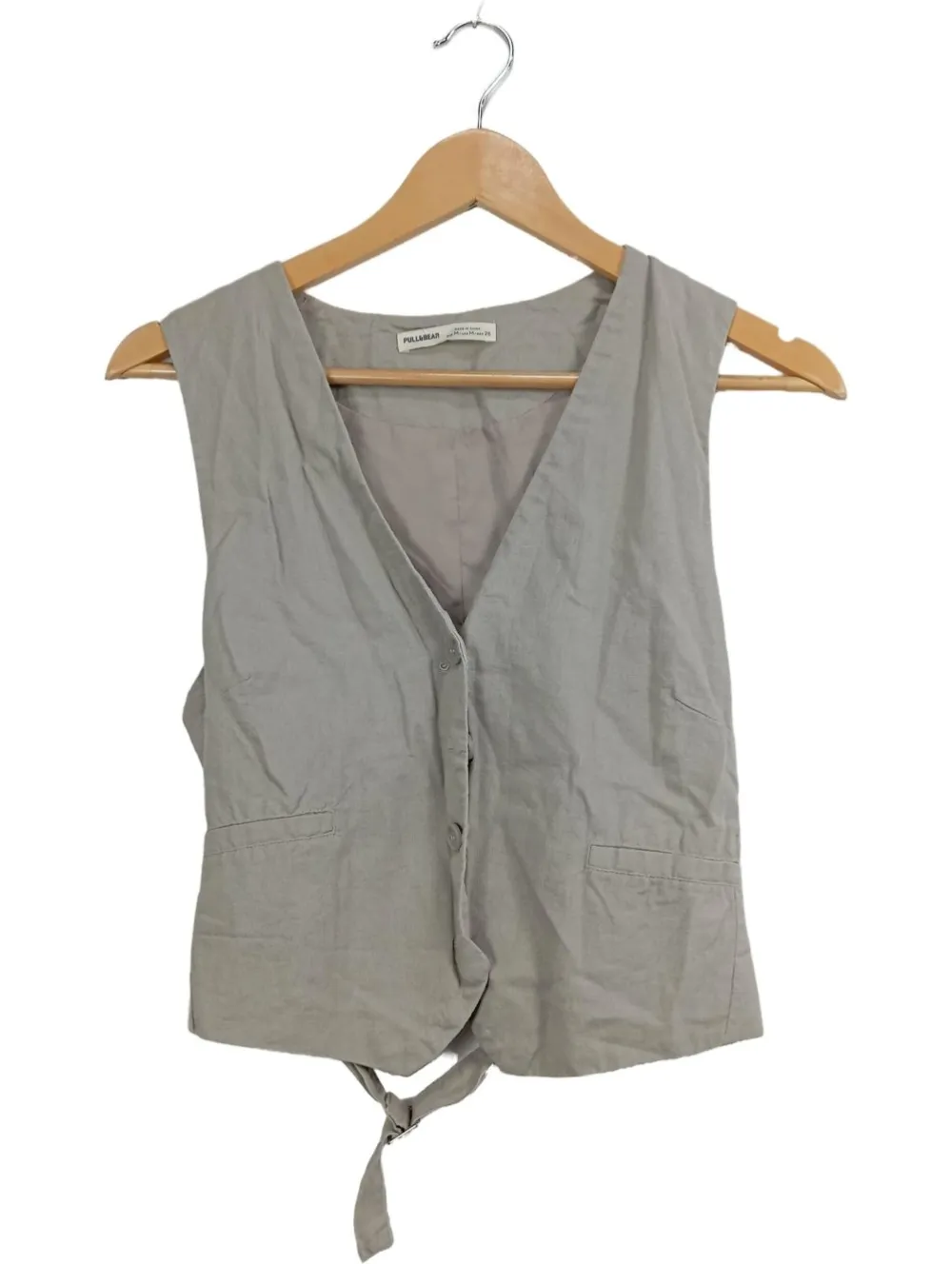 Westen>Pull & Bear Weste Größe 38 beige