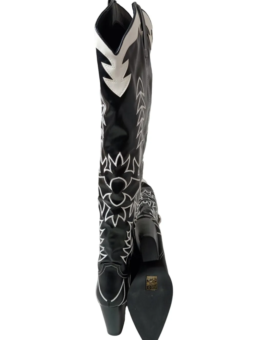 Stiefel>sheln Westernstiefel Größe 39,5 schwarz