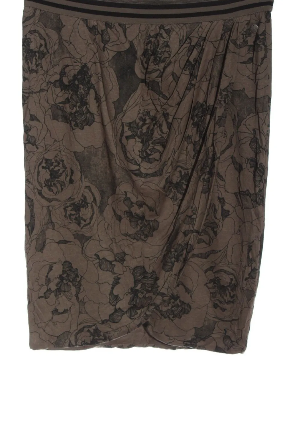 Röcke>Garcia Jeans Wickelrock Größe 38 braunhellgrau