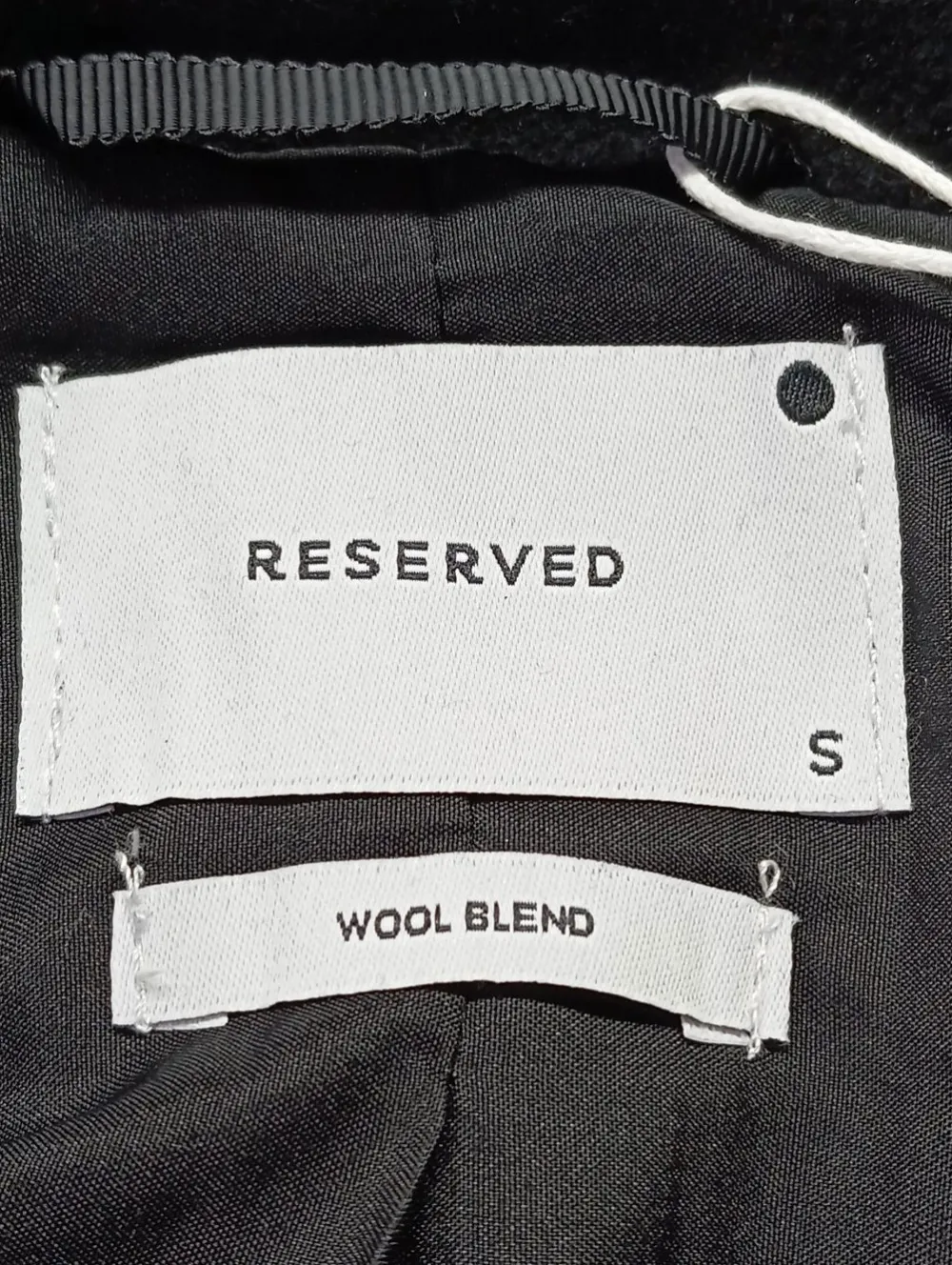 Mäntel>Reserved Wintermantel Größe 36 schwarz