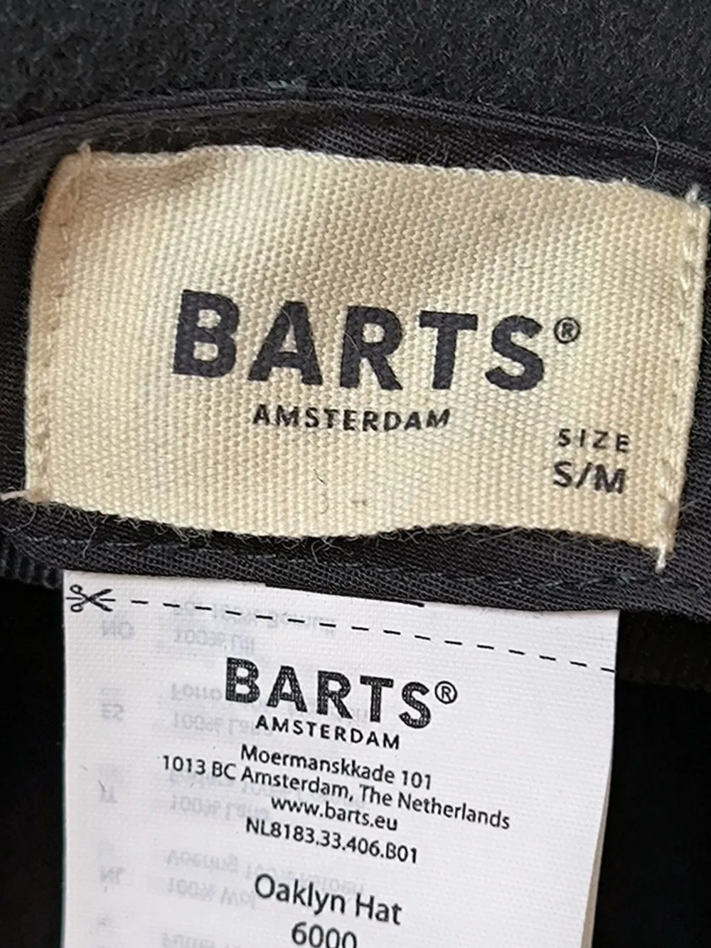 Hüte>Barts Wollhut schwarzbraun