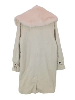 Mäntel>Malaika Raiss Wollmantel Größe 34 wollweißpink