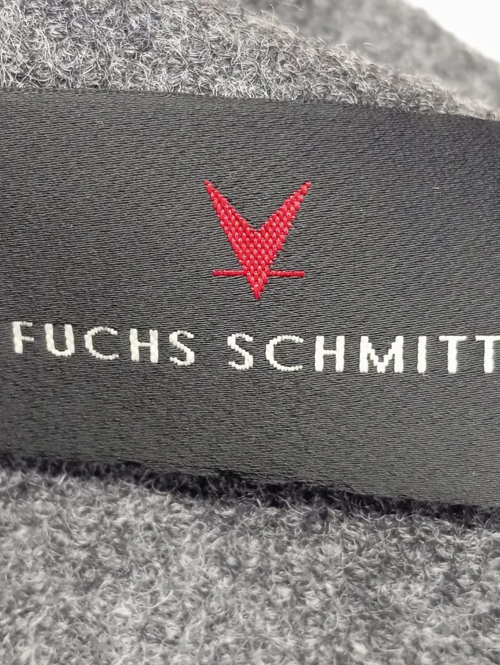 Mäntel>Fuchs Schmitt Wollmantel Größe 46 dunkelgrau