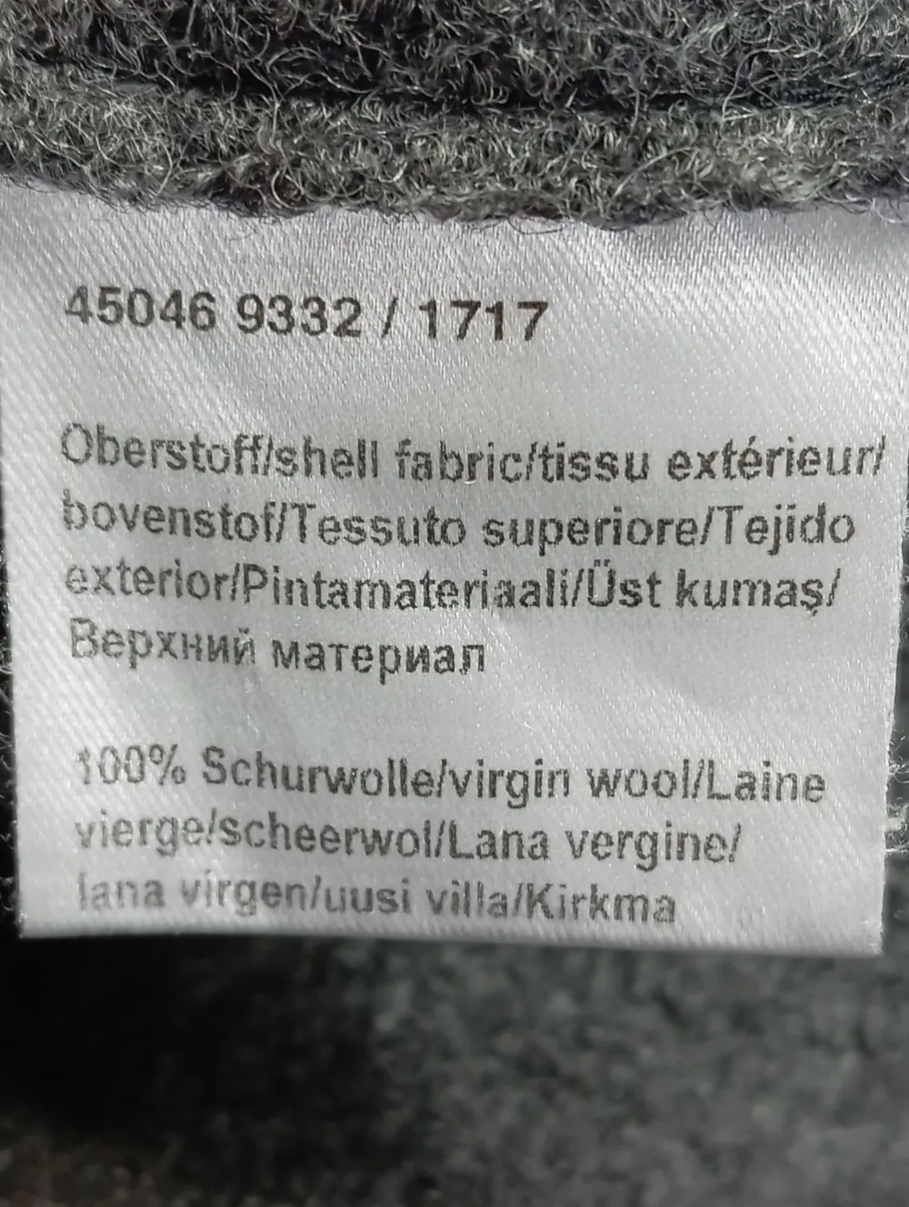 Mäntel>Fuchs Schmitt Wollmantel Größe 46 dunkelgrau