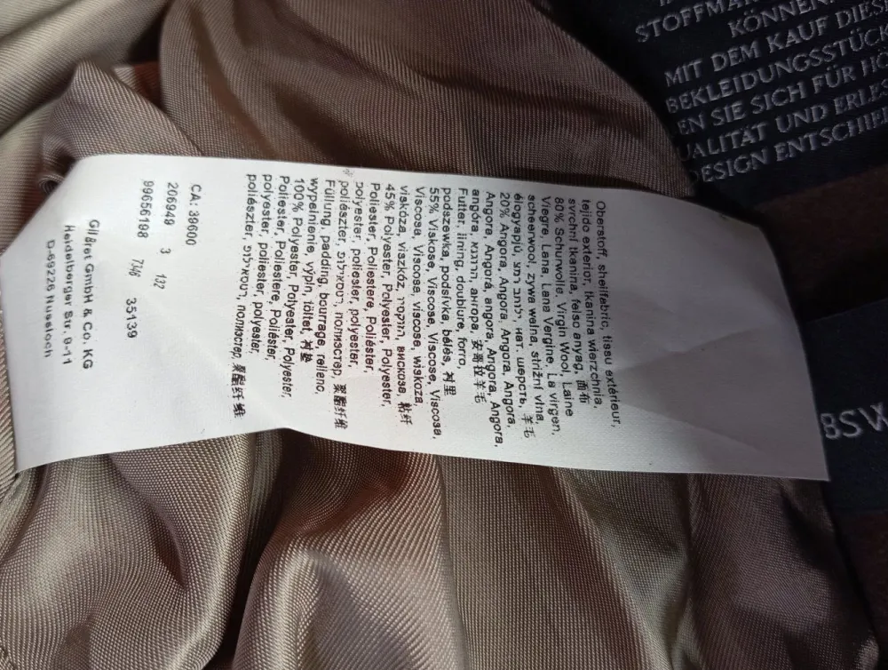 Wollmantel Größe 36-Gil Bret Sale