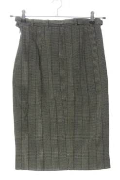 Röcke>Zara Woman Wollrock Größe 36 wollweißkhaki