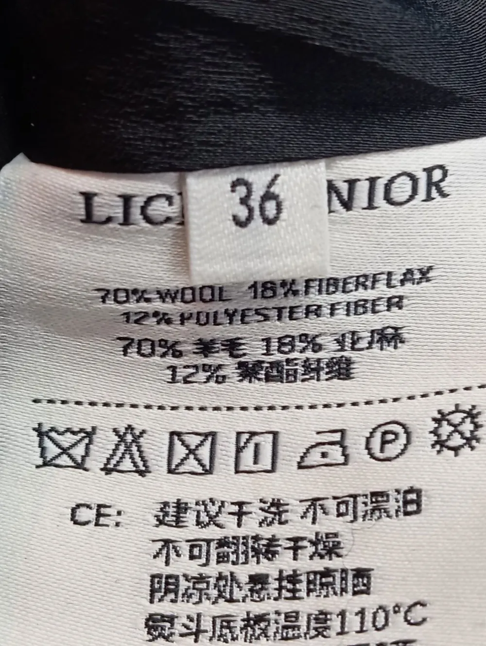 Wollrock Größe 36-Licky senior Hot